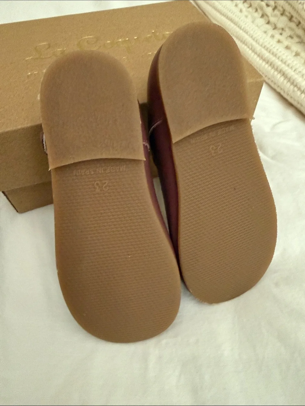 Dusty Pink Leather Girl T-Bar Shoes